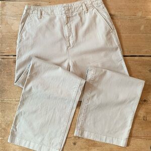 NWOT GAP Garment Dye High Rise Loose Khaki fit Wide Leg twill pant /jean